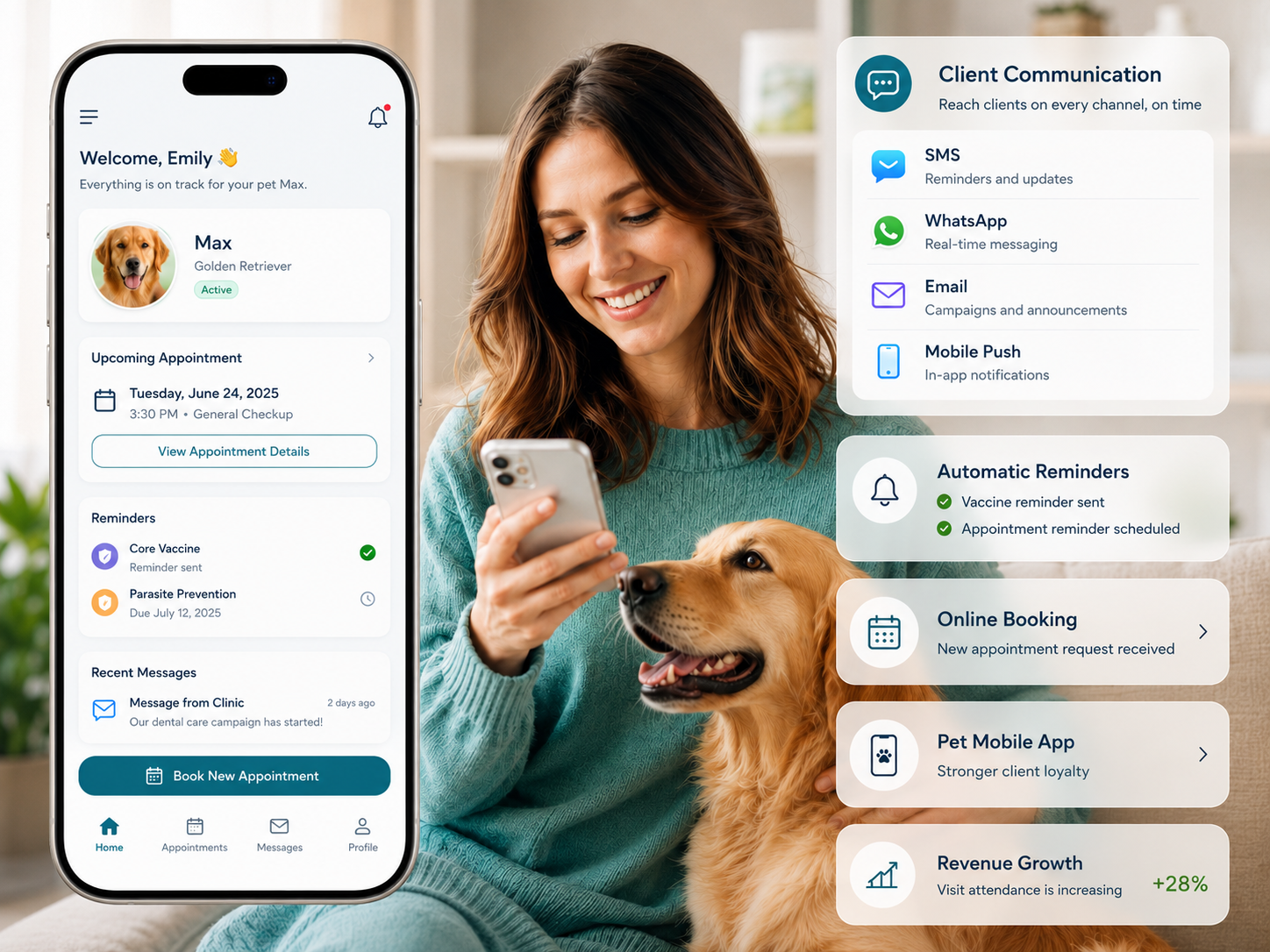 Staff and shift management screen