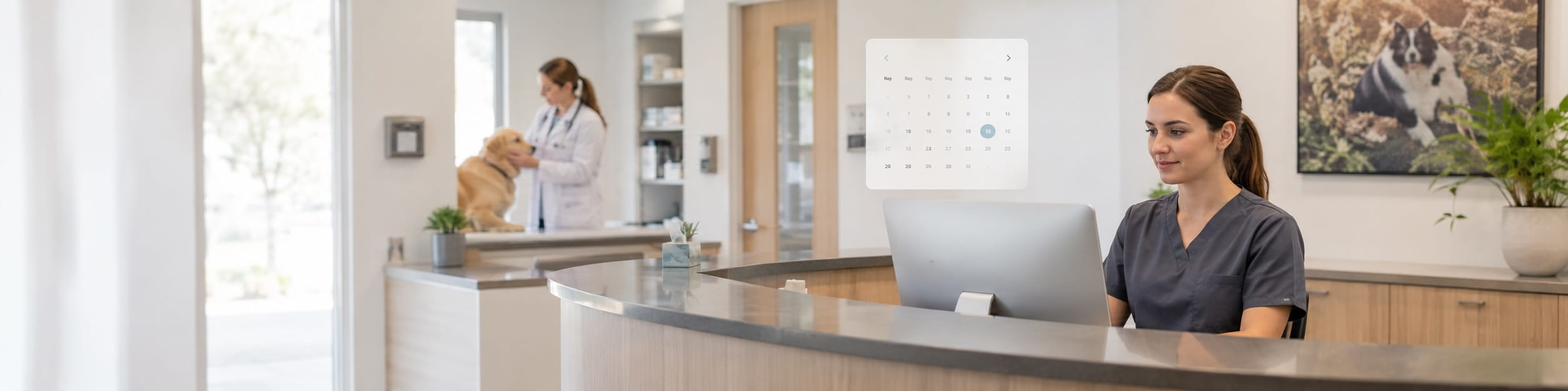 Veterinary clinic appointment management